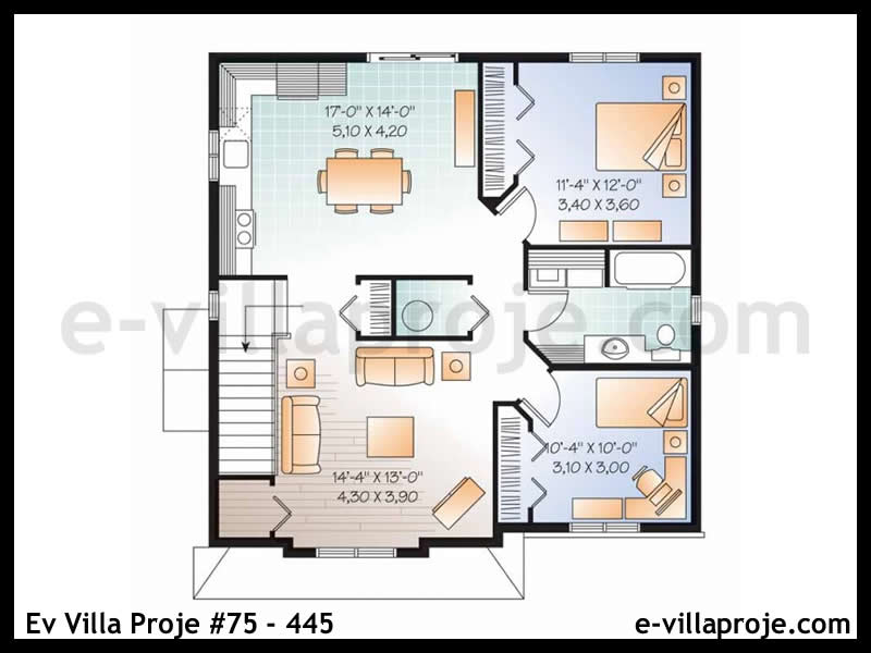 Ev Villa Proje #75 - 445 Galeri Görseli 3