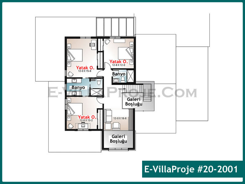 Ev Villa Proje #20 - 2001 Galeri Görseli 3