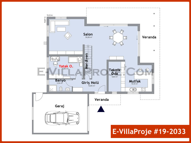 Ev Villa Proje #19 - 2033 Galeri Görseli 2