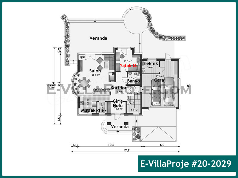 Ev Villa Proje #20 - 2029 Galeri Görseli 2