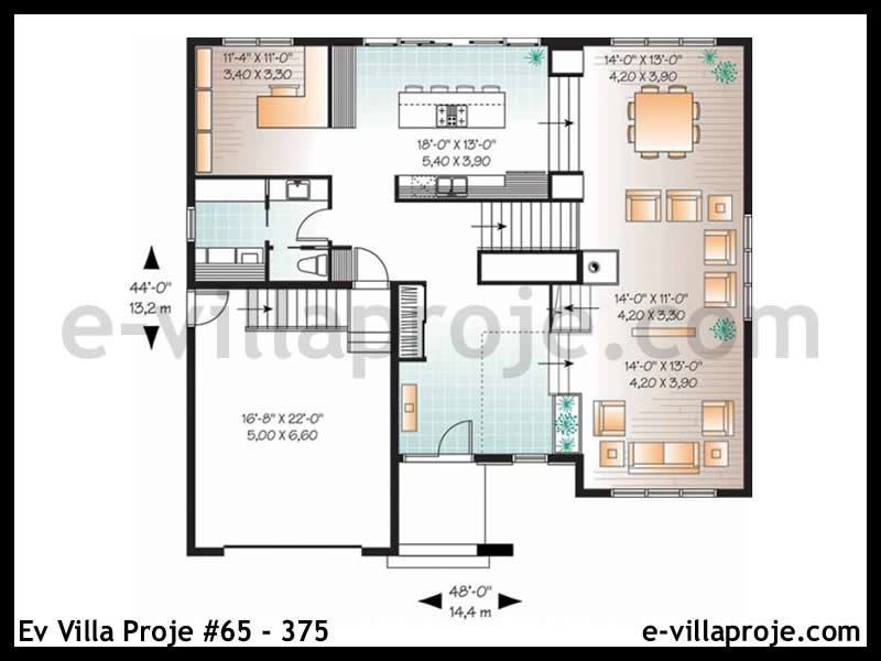 Ev Villa Proje #65 - 375 Galeri Görseli 2