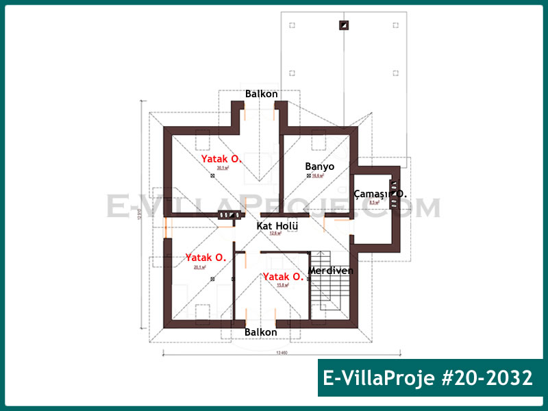 Ev Villa Proje #20 - 2032 Galeri Görseli 3