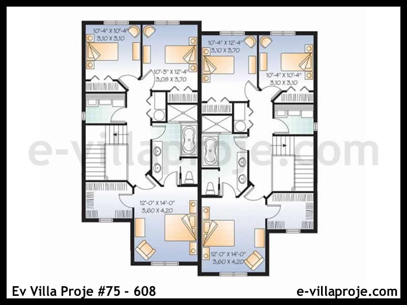 Ev Villa Proje #75 - 608 Galeri Görseli 3