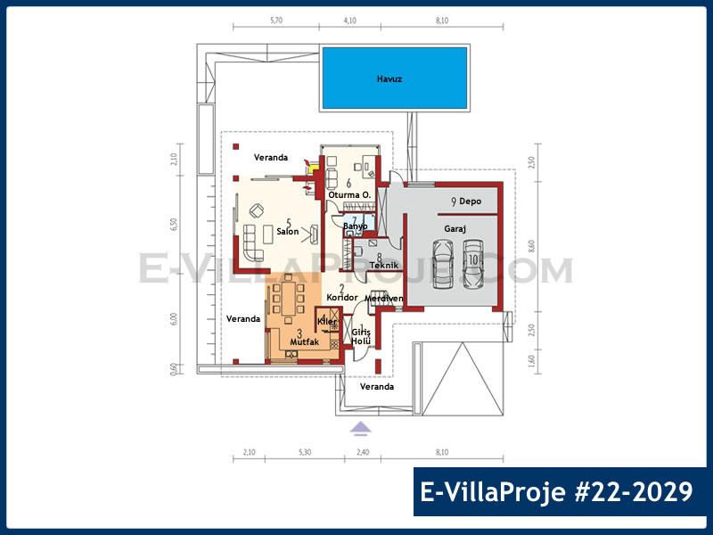 Ev Villa Proje #22 - 2029 Galeri Görseli 2