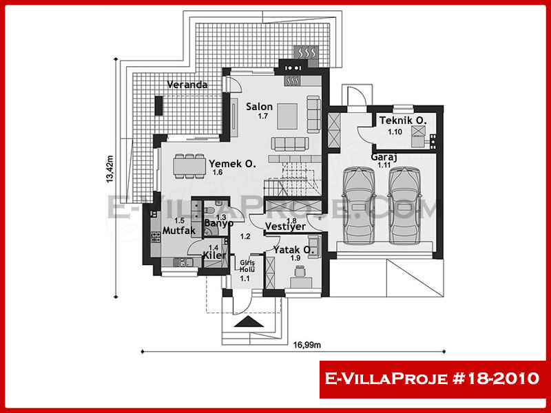Ev Villa Proje #18 - 2010 Galeri Görseli 2