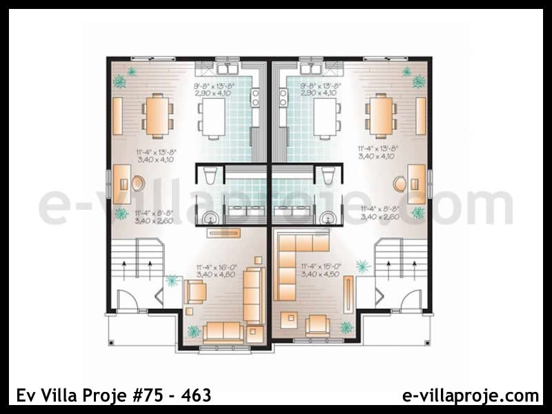 Ev Villa Proje #75 - 463 Galeri Görseli 2