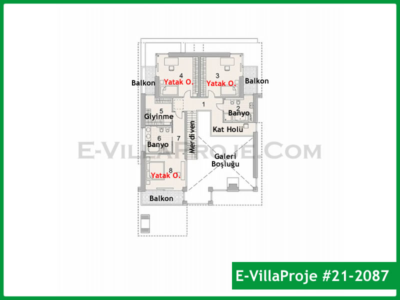 Ev Villa Proje #21 - 2087 Galeri Görseli 3