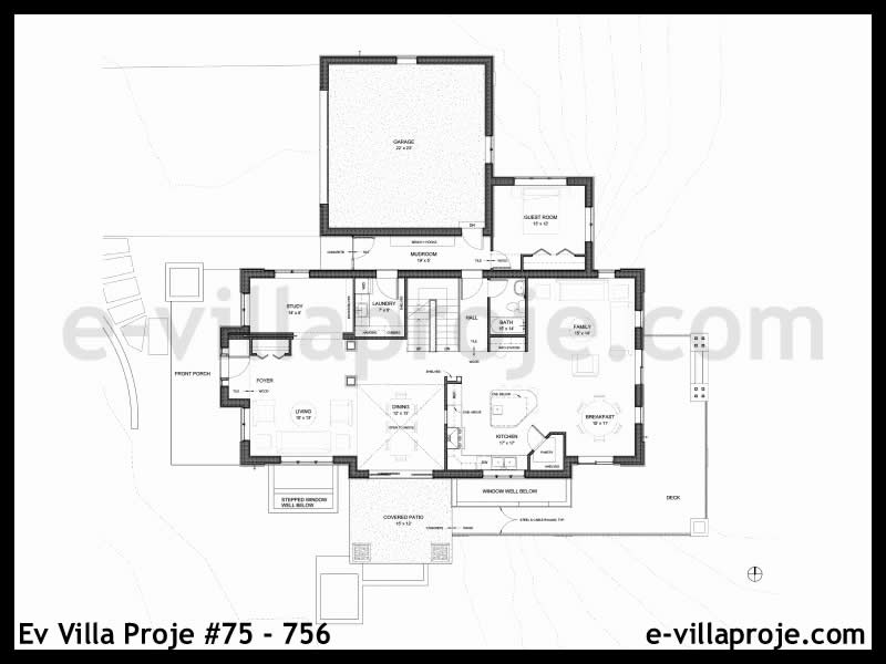 Ev Villa Proje #75 - 756 Galeri Görseli 2