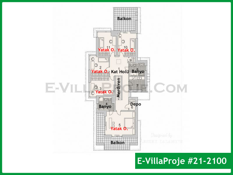 Ev Villa Proje #21 - 2100 Galeri Görseli 3
