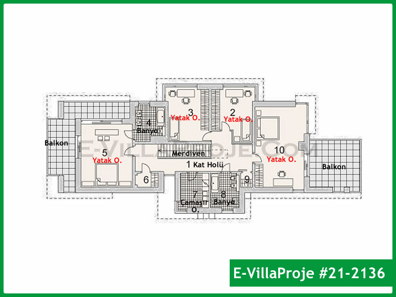 Ev Villa Proje #21 - 2136 Galeri Görseli 3