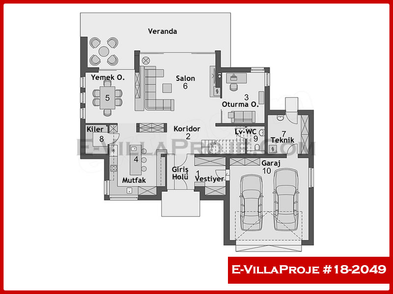 Ev Villa Proje #18 - 2049 Galeri Görseli 2