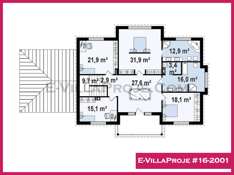 Ev Villa Proje #16 - 2001 Galeri Görseli 3