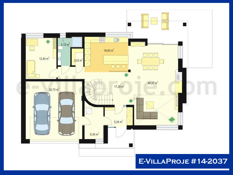 Ev Villa Proje #14 - 2037 Galeri Görseli 2