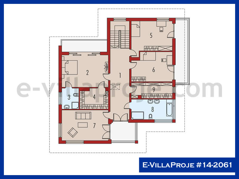 Ev Villa Proje #14 - 2061 Galeri Görseli 3