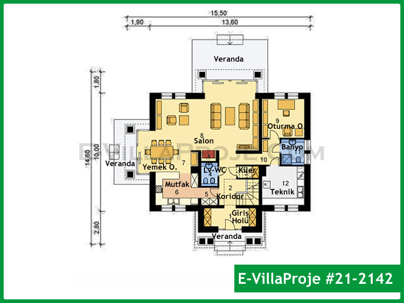 Ev Villa Proje #21 - 2142 Galeri Görseli 2