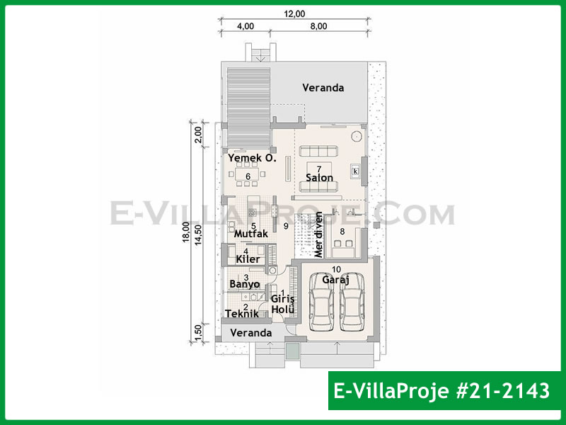 Ev Villa Proje #21 - 2143 Galeri Görseli 2