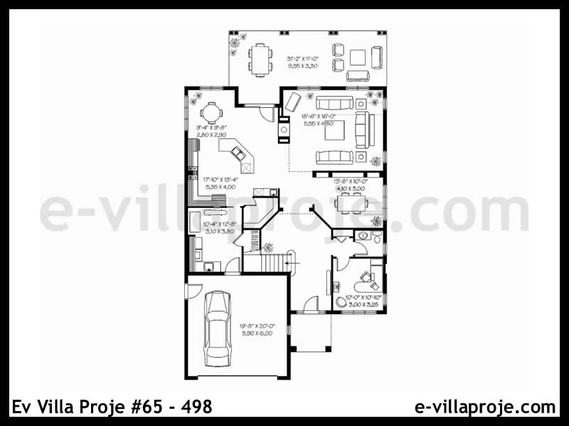 Ev Villa Proje #65 - 498 Galeri Görseli 2
