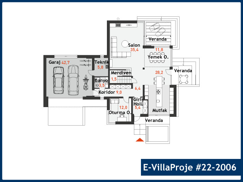 Ev Villa Proje #22 - 2006 Galeri Görseli 2