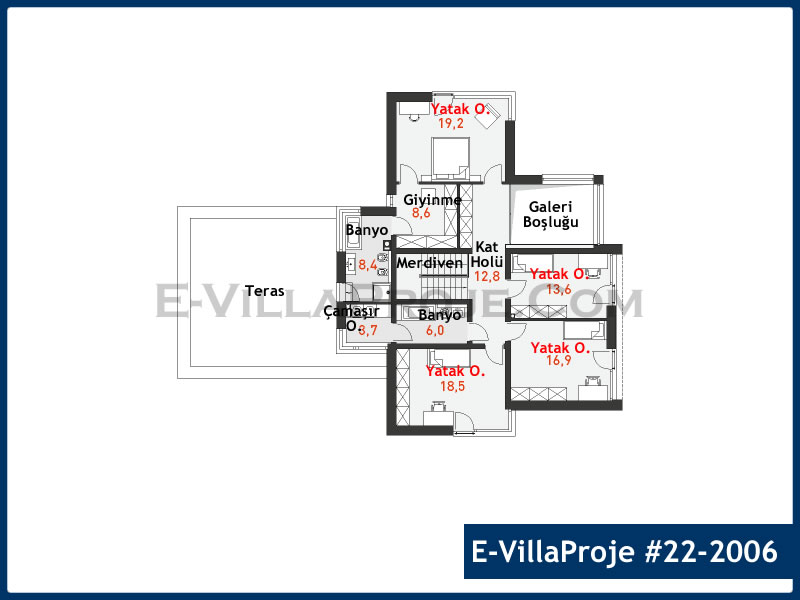 Ev Villa Proje #22 - 2006 Galeri Görseli 3