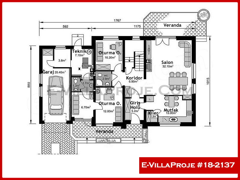 Ev Villa Proje #18 - 2137 Galeri Görseli 2