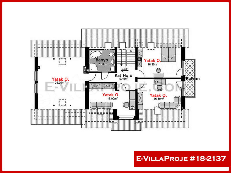 Ev Villa Proje #18 - 2137 Galeri Görseli 3