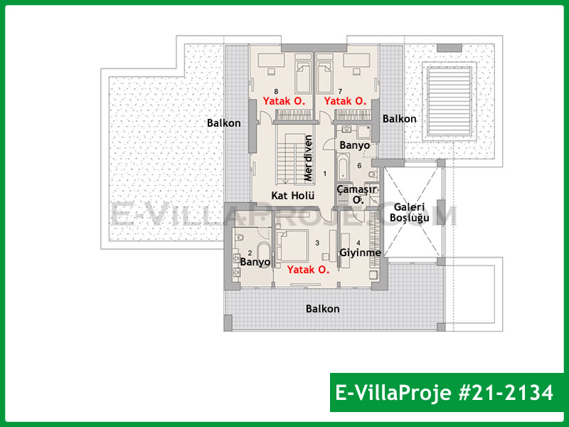 Ev Villa Proje #21 - 2134 Galeri Görseli 3