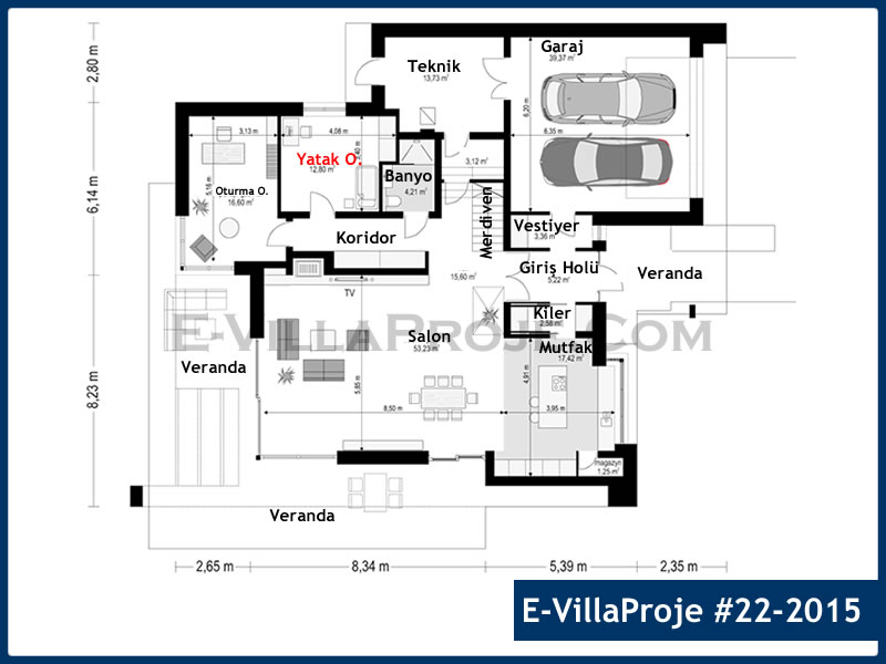 Ev Villa Proje #22 - 2015 Galeri Görseli 2