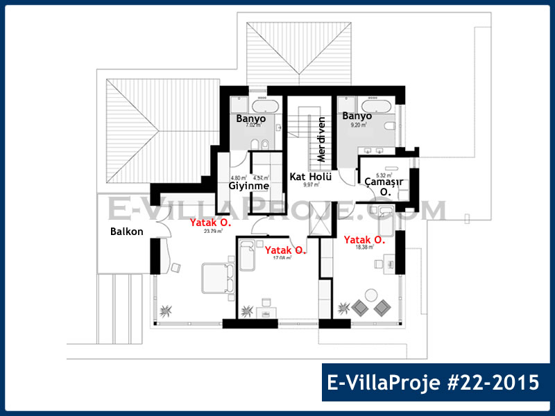 Ev Villa Proje #22 - 2015 Galeri Görseli 3