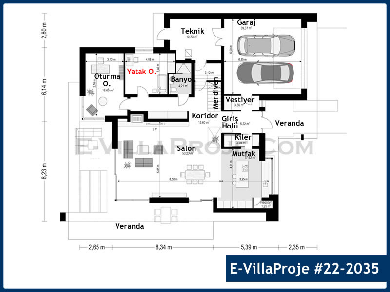 Ev Villa Proje #22 - 2035 Galeri Görseli 2