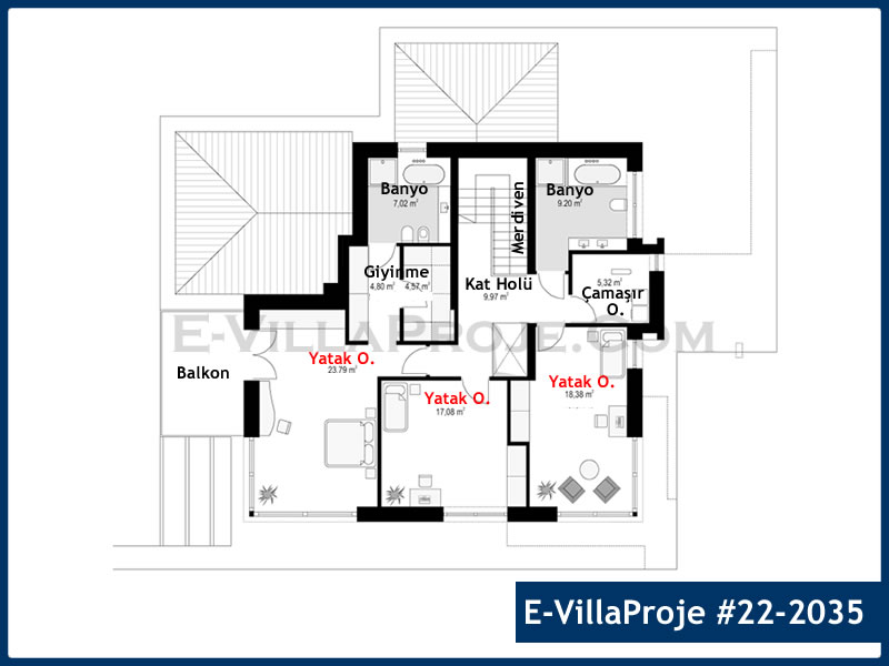 Ev Villa Proje #22 - 2035 Galeri Görseli 3