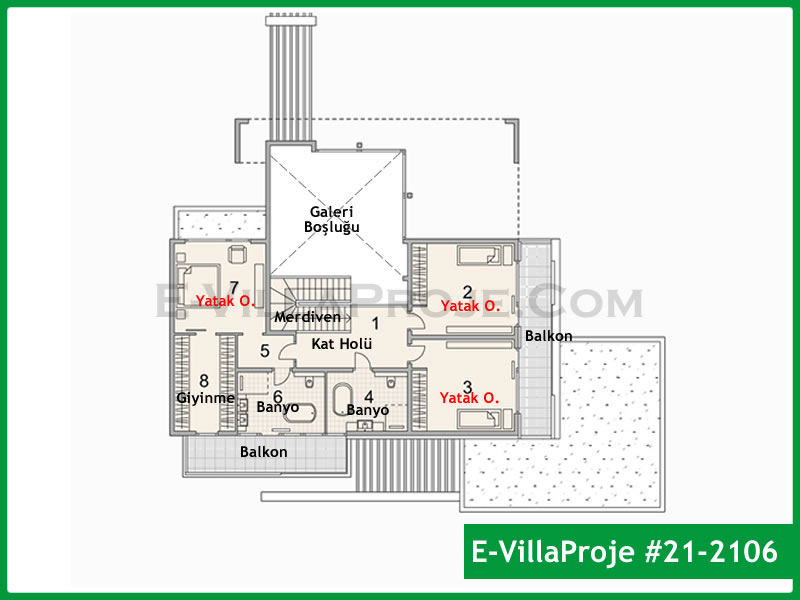 Ev Villa Proje #21 - 2106 Galeri Görseli 3