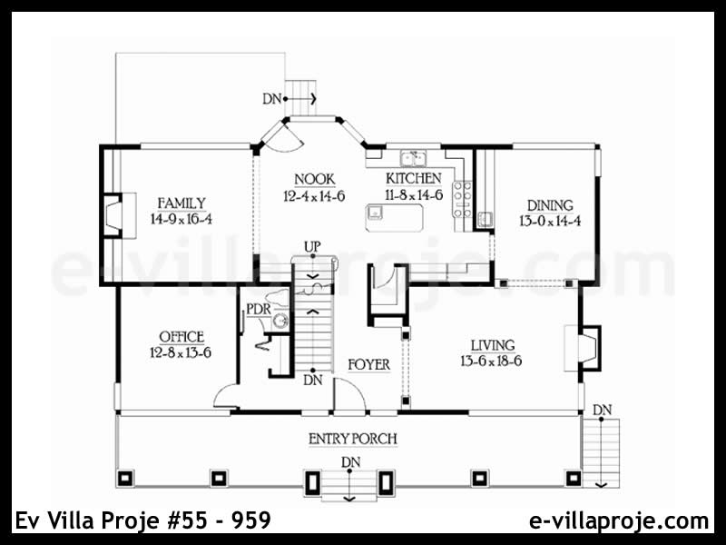 Ev Villa Proje #55 - 959 Galeri Görseli 2