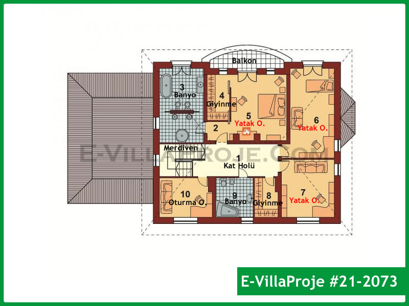 Ev Villa Proje #21 - 2073 Galeri Görseli 3