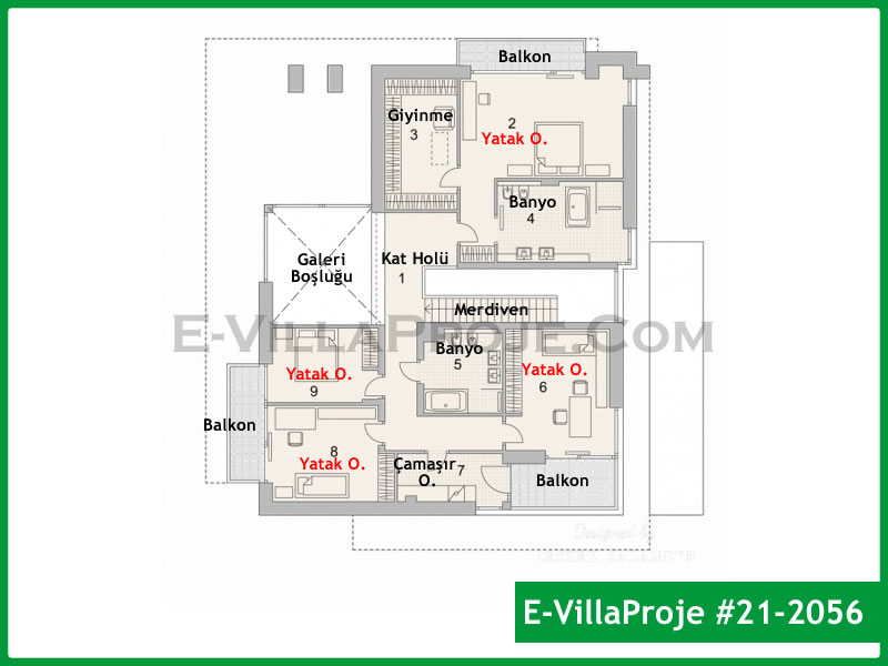 Ev Villa Proje #21 - 2056 Galeri Görseli 3