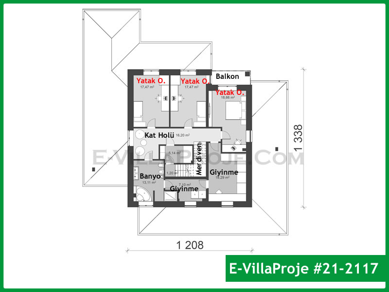 Ev Villa Proje #21 - 2117 Galeri Görseli 3
