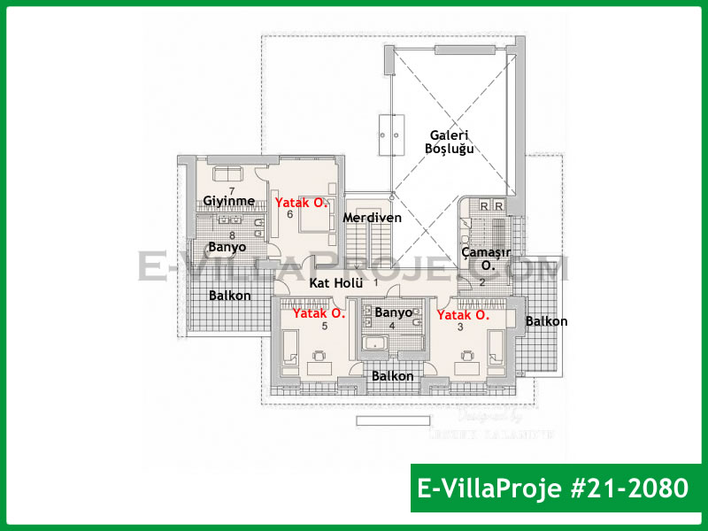 Ev Villa Proje #21 - 2080 Galeri Görseli 3