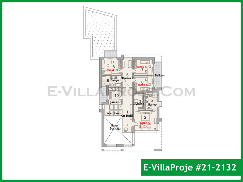 Ev Villa Proje #21 - 2132 Galeri Görseli 3