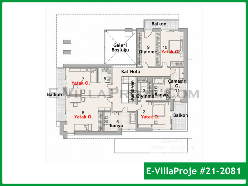 Ev Villa Proje #21 - 2081 Galeri Görseli 3