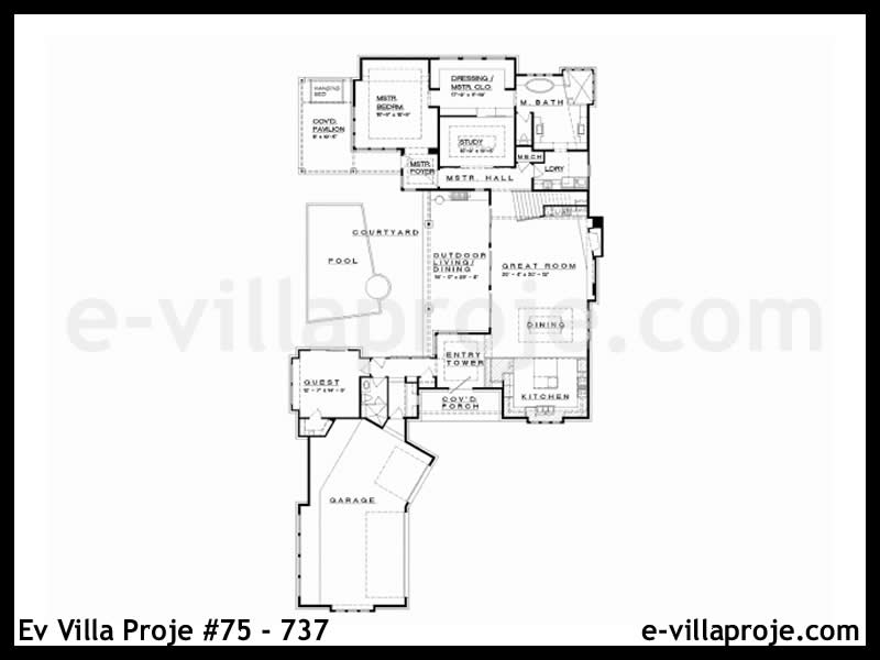 Ev Villa Proje #75 - 737 Galeri Görseli 2