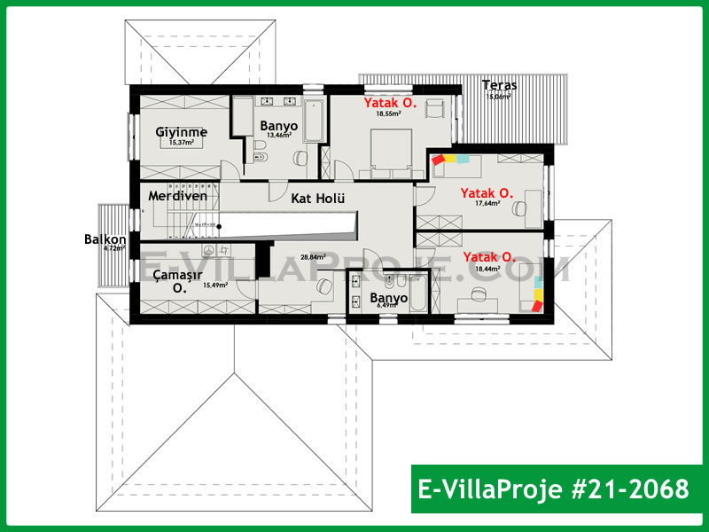 Ev Villa Proje #21 - 2068 Galeri Görseli 3