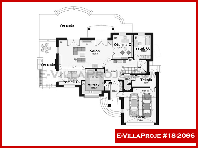 Ev Villa Proje #18 - 2066 Galeri Görseli 2