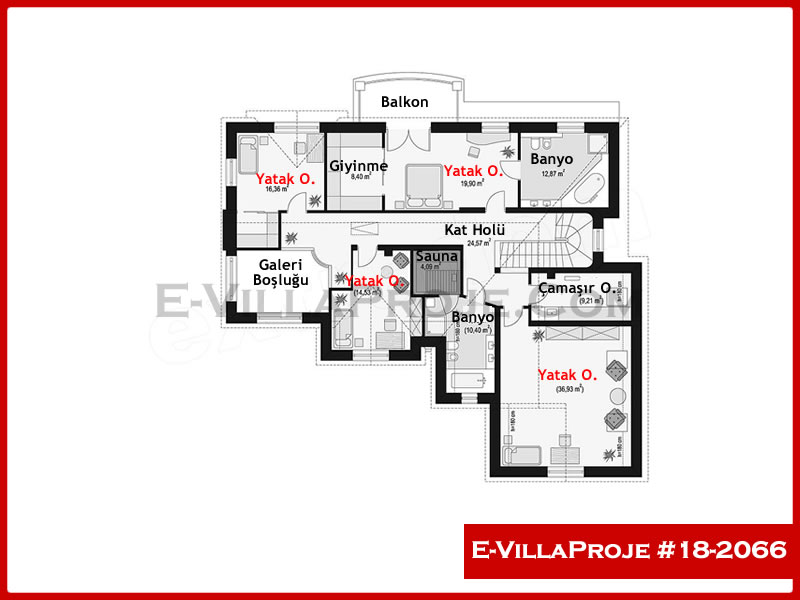 Ev Villa Proje #18 - 2066 Galeri Görseli 3