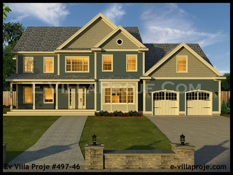 Ev Villa Proje #497 - 46 Galeri Görseli 4