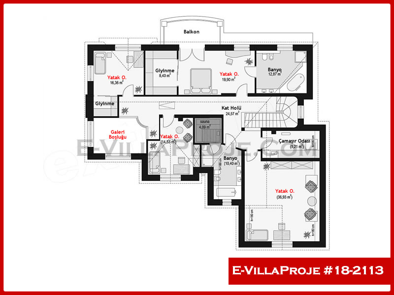Ev Villa Proje #18 - 2113 Galeri Görseli 3
