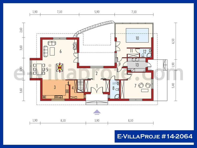Ev Villa Proje #14 - 2064 Galeri Görseli 2