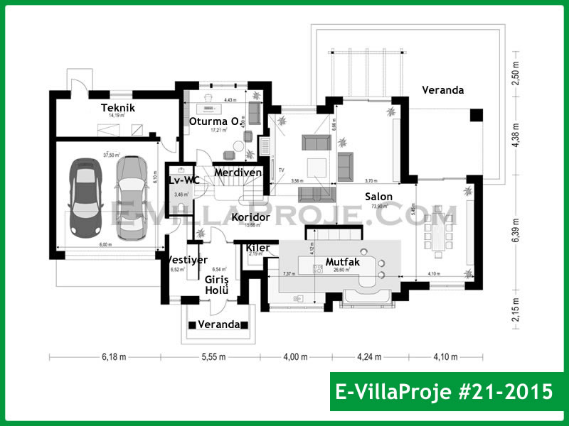Ev Villa Proje #21 - 2015 Galeri Görseli 2
