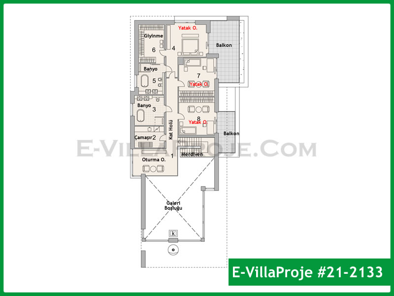 Ev Villa Proje #21 - 2133 Galeri Görseli 3
