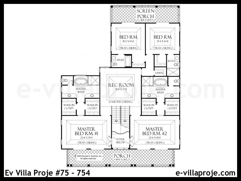 Ev Villa Proje #75 - 754 Galeri Görseli 3
