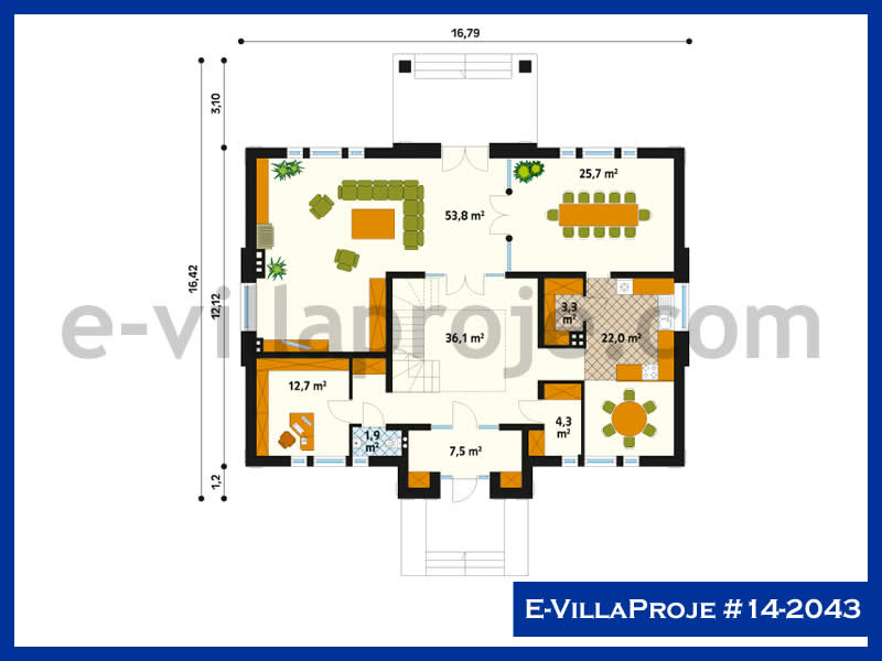 Ev Villa Proje #14 - 2043 Galeri Görseli 2