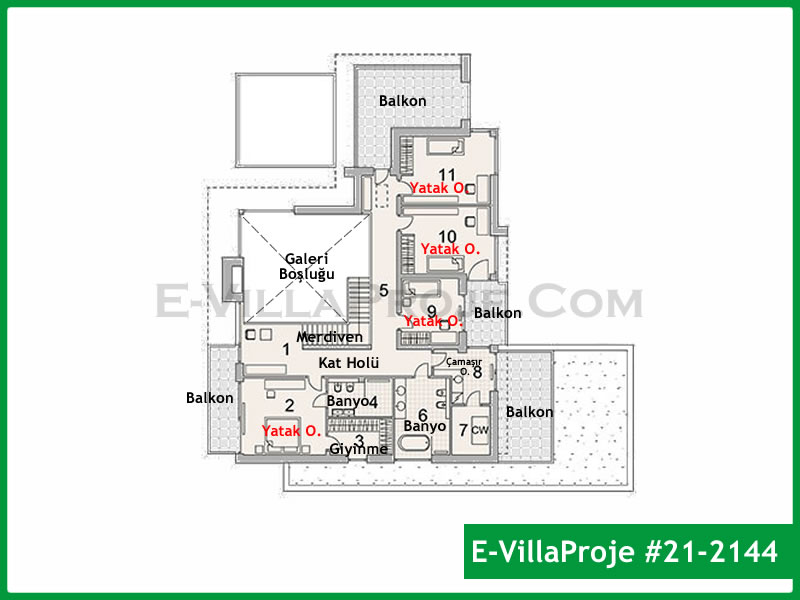 Ev Villa Proje #21 - 2144 Galeri Görseli 3